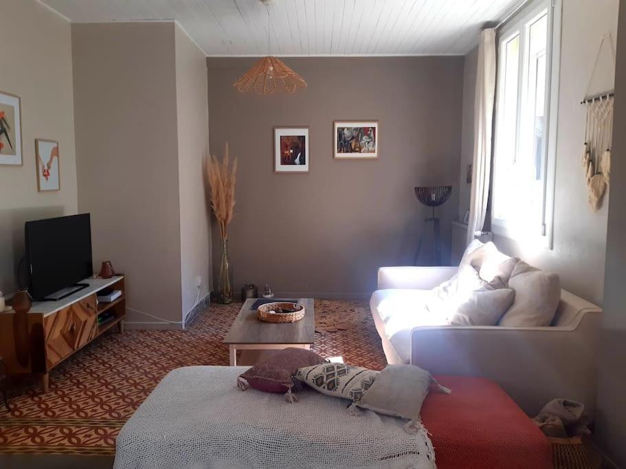 Charmante Maison De Ville Avec Jardin Perpignan Eksteriør billede